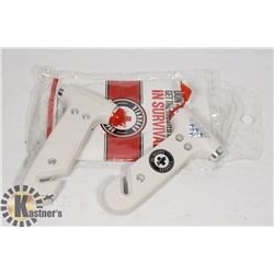 2 PACK OF WINDOW BREAKER/ SEATBELT CUTTER TOOLS