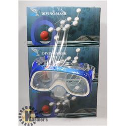 LOT OF 3 NEW 1ST PROLINE DIVING MASKS