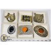 Image 1 : LOT OF 6 BELT BUCKLES