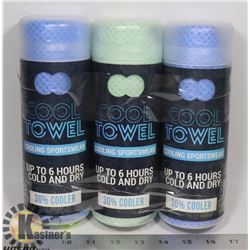 THREE COOL TOWEL (COOLING SPORTS WEAR)