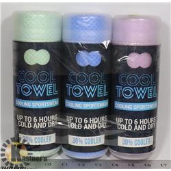 THREE COOL TOWEL (COOLING SPORTS WEAR)