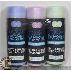 THREE COOL TOWEL (COOLING SPORTS WEAR)