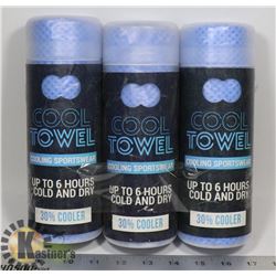 THREE COOL TOWEL (COOLING SPORTS WEAR)