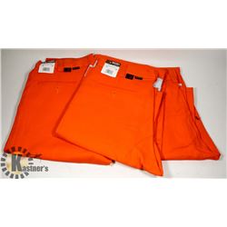 THREE PAIRS OF BIG BILL FR WORK PANTS