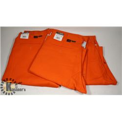 THREE PAIRS OF BIG BILL FR WORK PANTS
