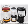 Image 1 : LOT OF 3 EDDIE BAUER 100 LUMEN LANTERNS WORKING