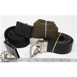 LOT OF 3 EDDIE BAUER  BELTS