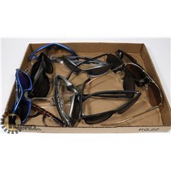 FLAT OF POLARIZED EDDIE BAUER SUNGLASSES AND MORE