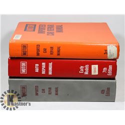 AUTO REPAIR MANUALS- VINTAGE