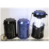 Image 1 : LOT OF 3 EDDIE BAUER 100 LUMEN LANTERNS WORKING