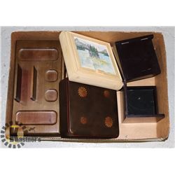 LOT OF JEWELRY BOXES AND MORE