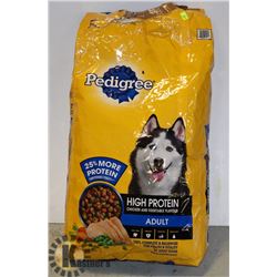 BAG OF PEDIGREE DOG FOOD