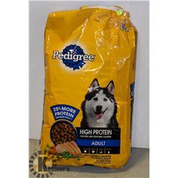 BAG OF PEDIGREE DOG FOOD