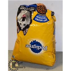 BAG OF PEDIGREE DOG FOOD