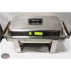 STAINLESS STEEL CHAFING DISH (MISSING WATER PAN)