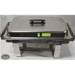STAINLESS STEEL CHAFING DISH (MISSING WATER PAN)