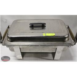 STAINLESS STEEL CHAFING DISH W/O INSERT