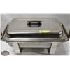 Image 1 : STAINLESS STEEL CHAFING DISH W/O INSERT
