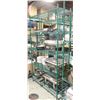 Image 1 : BAILIFF SEIZURE 5-TIER GREEN WIRE RACK 48"X18"X87"