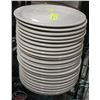 Image 1 : STACK OF 23  DINNER PLATES 9-1/2"