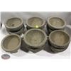 Image 1 : LOT OF 11 GRANITE BOWLS, 8"