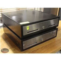 BAILIFF SEIZURE LOT OF 2 CASH DRAWERS W/ NO KEYS