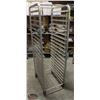 Image 1 : 20-SLOT ALUMINUM BAKERS RACK ON CASTORS