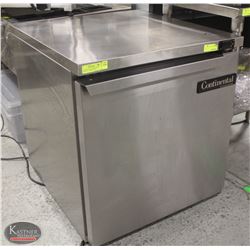 BAILIFF SEIZURE CONTINENTAL STAINLESS STEEL UNDERCOUNTER COOLER