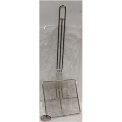 NEW STAINLESS STEEL SQUARE FINE MESH SKIMMER