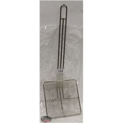 NEW STAINLESS STEEL SQUARE FINE MESH SKIMMER