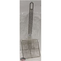 NEW STAINLESS STEEL SQUARE FINE MESH SKIMMER