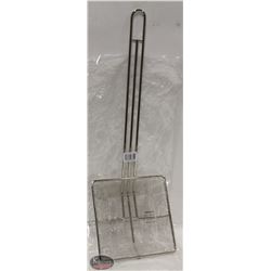NEW STAINLESS STEEL SQUARE FINE MESH SKIMMER
