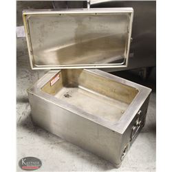 TRI-VEYOR SS STACKING MOBILE FOOD WARMER WITH