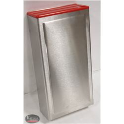 NEW 6" RED & STAINLESS STEEL KNIFE HOLDER