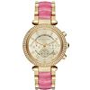 Image 3 : NEW MICHAEL KORS PINK/GOLD 39MM PARKER MSRP $401