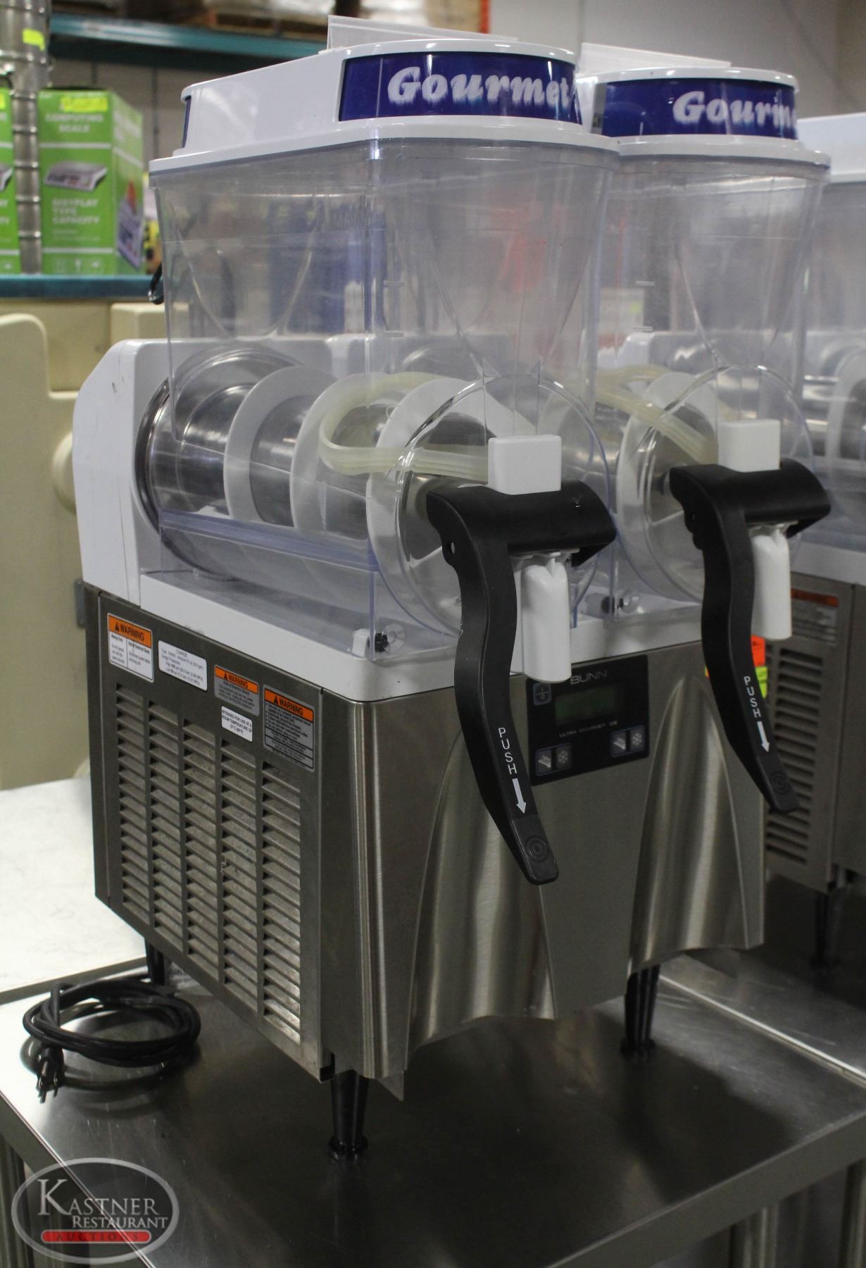 K10) BAILIFF SEIZURE BUNN DUAL-HEAD SLUSH MACHINE