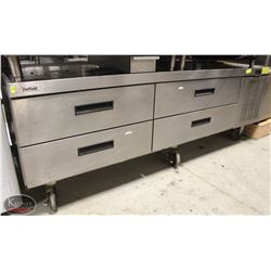 DELFIELD 4 DRAWER REFRIGERATED CHEFS BASE