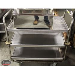 STAINLESS BUS PAN CARTS