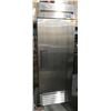 Image 1 : K53) BAILIFF SEIZURE TRUE STAINLESS STEEL SINGLE DOOR FREEZER