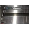 Image 3 : K53) BAILIFF SEIZURE TRUE STAINLESS STEEL SINGLE DOOR FREEZER