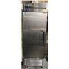 Image 1 : K52) BAILIFF SEIZURE TRUE STAINLESS STEEL SINGLE DOOR COOLER