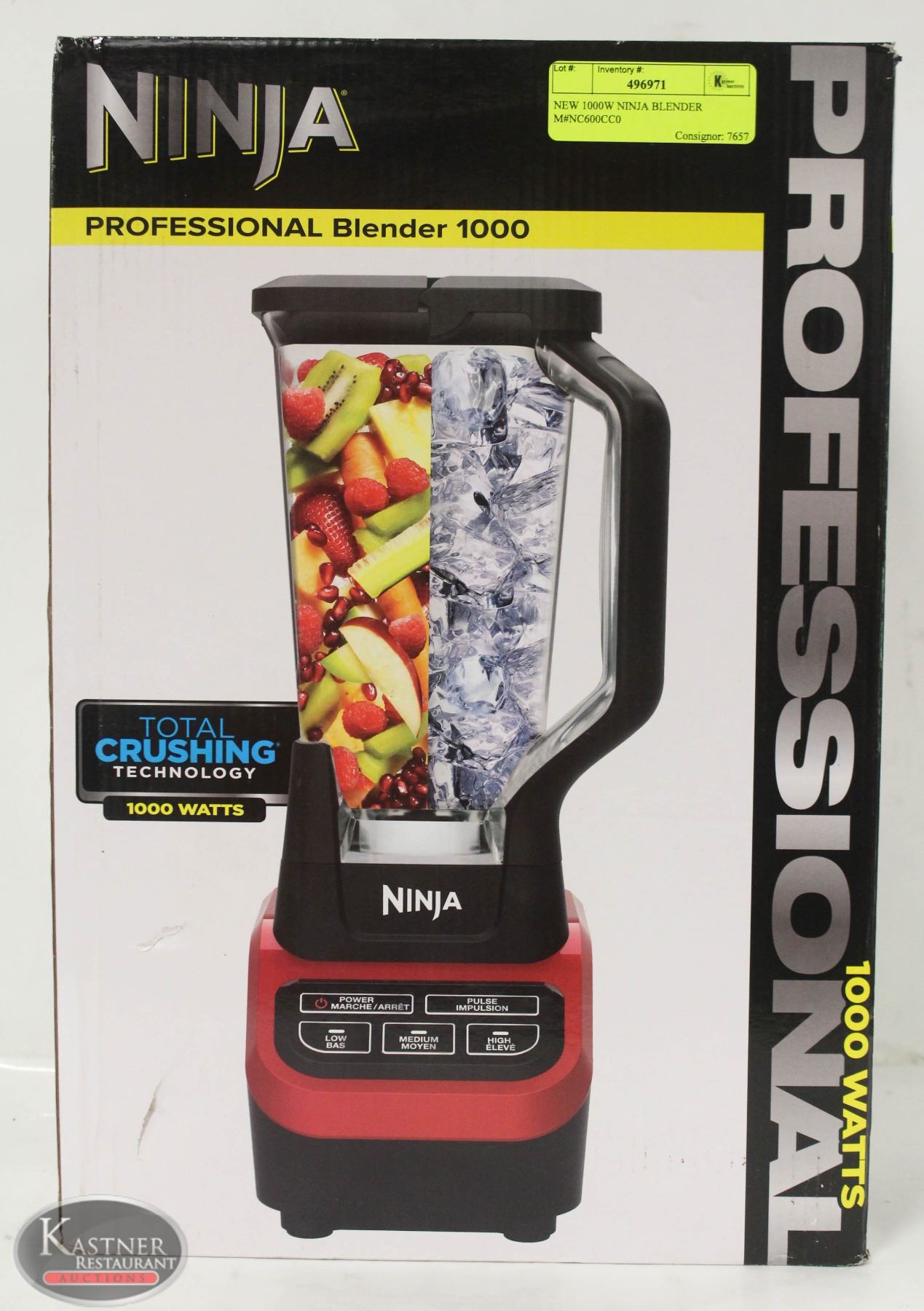 NEW 1000W NINJA BLENDER MNC600CC0