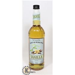 BOTTLE OF VANILLA SYRUP DRINK FLAVOURING