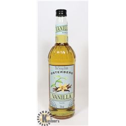 BOTTLE OF VANILLA SYRUP DRINK FLAVOURING