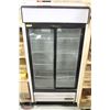 Image 1 : TRUE DUAL SLIDING DOOR COOLER, MODEL GDM-33-HC-LD