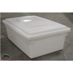 FOOD GRADE BIN W/ REVERSIBLE LID-MEDIUM