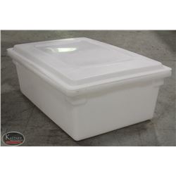 FOOD GRADE BIN W/ REVERSIBLE LID-MEDIUM