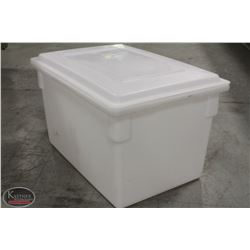 FOOD GRADE BIN W/ REVERSIBLE LID-LARGE