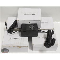 LOT OF 6 NEW AC-DC 18V ADAPTORS FOR LED SIGNS,