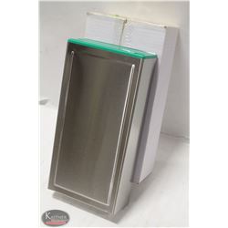 NEW 6" GREEN & STAINLESS STEEL KNIFE HOLDER